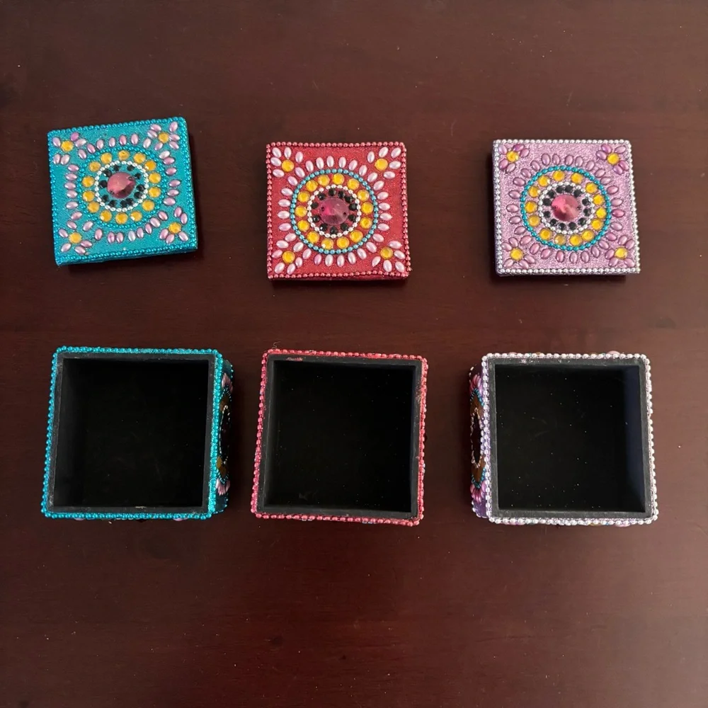 Jeweled Trinket Boxes - Picture 3 of 4